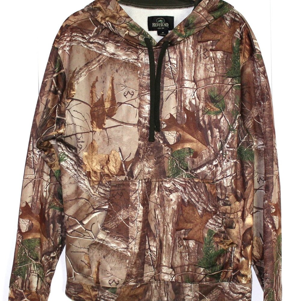 Redhead Realtree Camo Fleece Lined Bass Pro Hooded Sweatshirt Men's- M NWOT